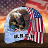 BlueJose Premium Eagle US Veteran Cap