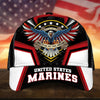 BlueJose Premium Land Of The Free Because Of The Brave US Veteran Cap