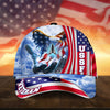 BlueJose Premium American Pride US Veteran Cap