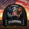 BlueJose Premium US Military Services US Veteran Cap