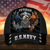 BlueJose Premium US Military Services US Veteran Cap