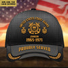 BlueJose Premium Custom Name Rank And Year US Veteran Cap