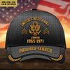 BlueJose Premium Custom Name Rank And Year US Veteran Cap