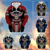 BlueJose Premium Freedom Is Not Free US Veteran Zip Hoodie