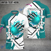 BlueJoses Bowling And Pins The Power Of The Devil Customized Name 3D Shirt (6 Colors)