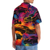 Bluejose Retro Rhythm Classic Car Hawaiian Shirt