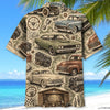 Bluejose Classic Car Vintage Hawaiian Shirt