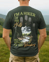 BlueJose I'm A Hiker Of His Hills Personalized Hiking Shirt - Green
