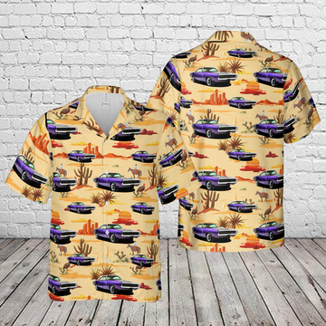 BlueJose Personalized 1970 Dodge Charger R/T 440 Muscle Car Hawaiian Shirt