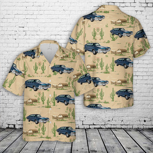 Bluejose Personalized 1970 Oldsmobile 442 Hawaiian Shirt