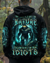 THE CLOSER I GET TO NATURE BIGFOOT ALL OVER PRINT - YHHN1007253