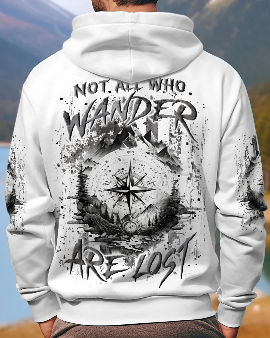 NOT ALL WHO WANDER ARE LOST ALL OVER PRINT - YHLN0310243