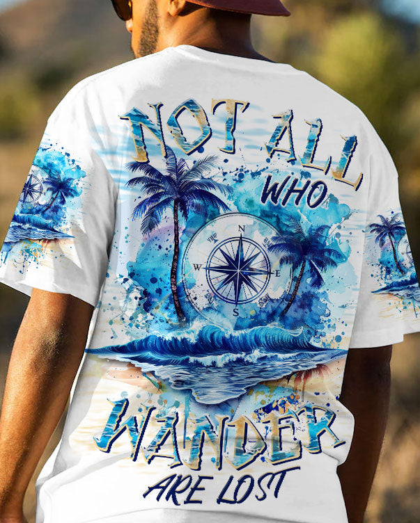 NOT ALL WHO WANDER ARE LOST COMPASS ALL OVER PRINT - TLTR2806242