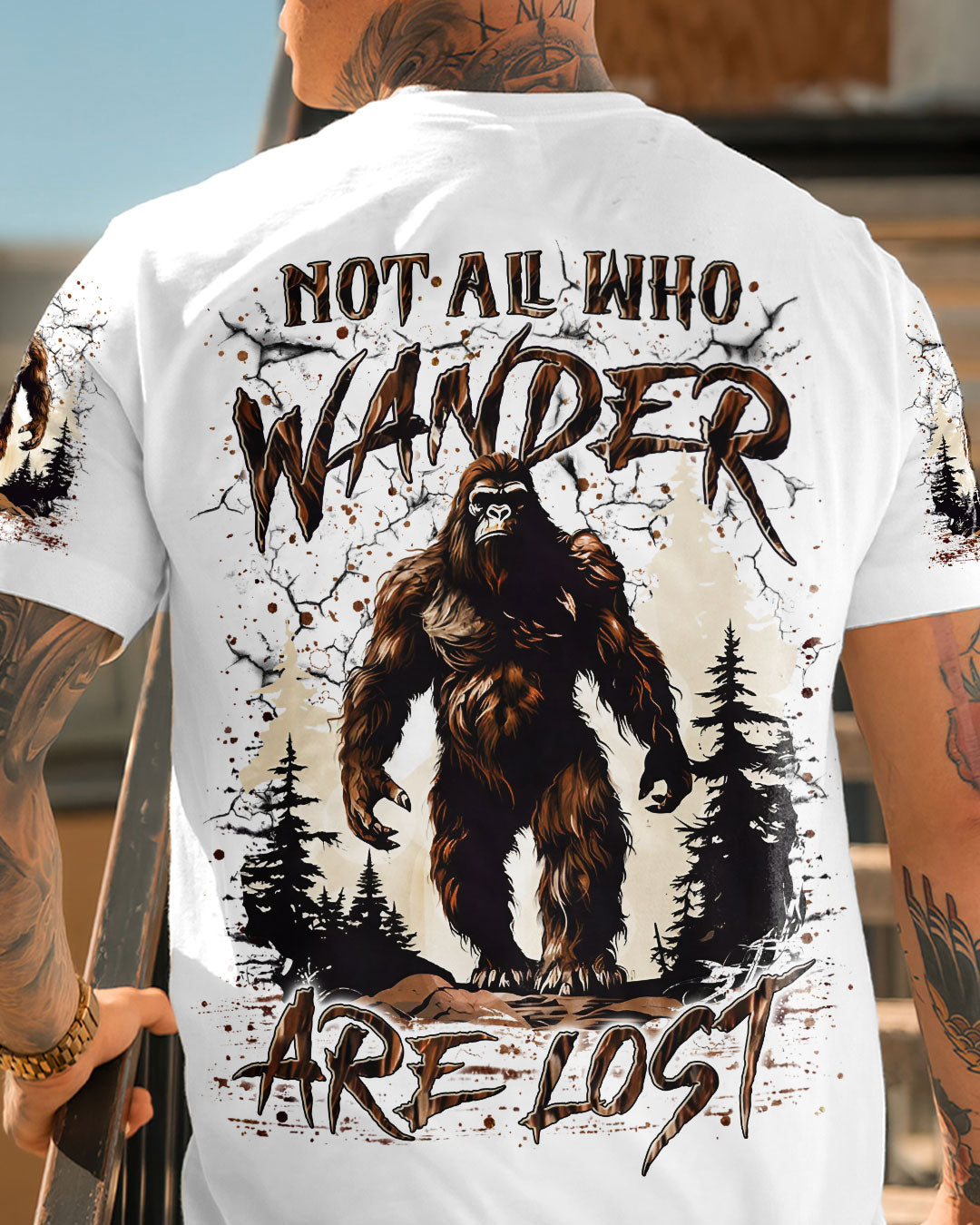 NOT ALL WHO WANDER ARE LOST ALL OVER PRINT - YHLN3007241