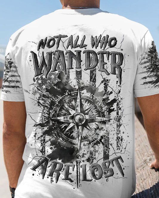 NOT ALL WHO WANDER ARE LOST COMPASS ALL OVER PRINT - YHLN2907242