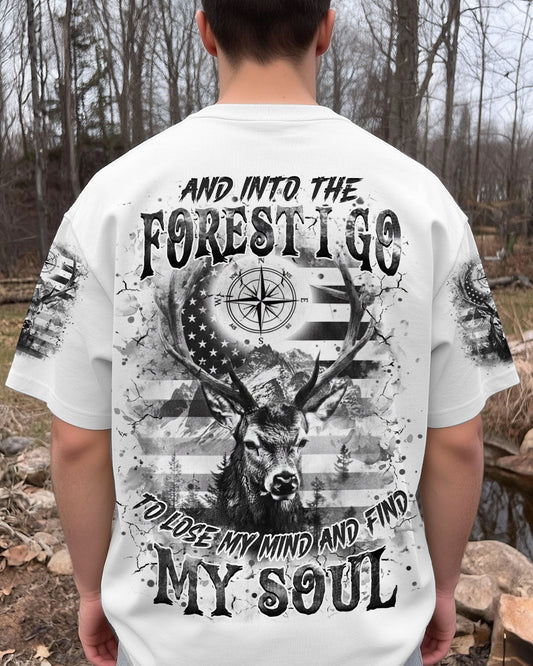 AND INTO THE FOREST I GO DEER ALL OVER PRINT - YHHN1712252