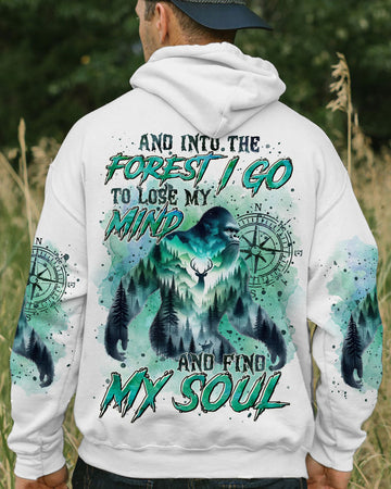AND INTO THE FOREST I GO BIGFOOT ALL OVER PRINT - TLTR0511242