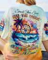 SMELL THE SEA FEEL THE BREEZE COMPASS ALL OVER PRINT - TLTR2907242