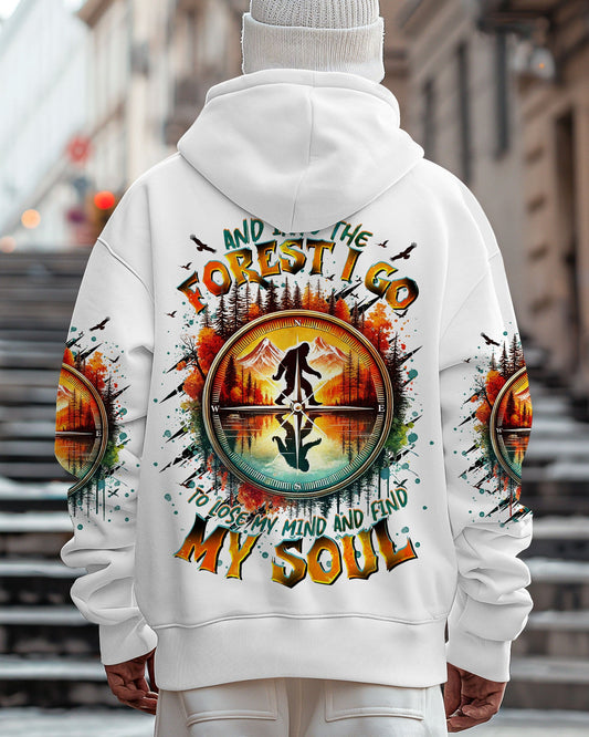 AND INTO THE FOREST I GO BIGFOOT ALL OVER PRINT - TLTR2301252