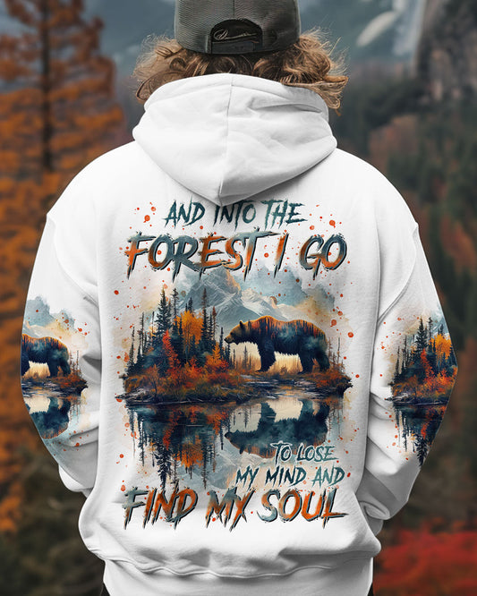 AND INTO THE FOREST I GO BEAR ALL OVER PRINT - TLTR2811242