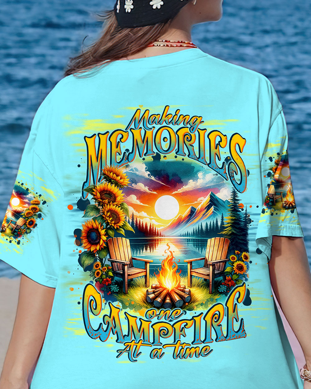 MAKING MEMORIES ONE CAMPFIRE AT A TIME ALL OVER PRINT - TLNT1406241