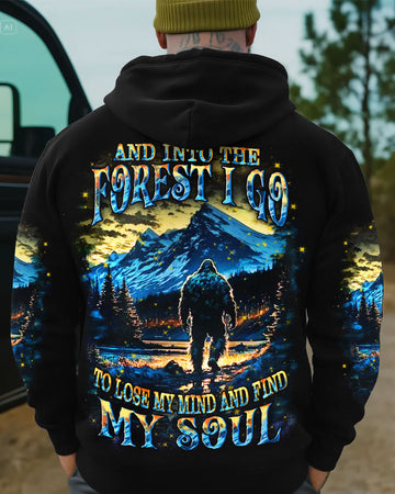 AND INTO THE FOREST I GO BIGFOOT ALL OVER PRINT - YHHN2410252