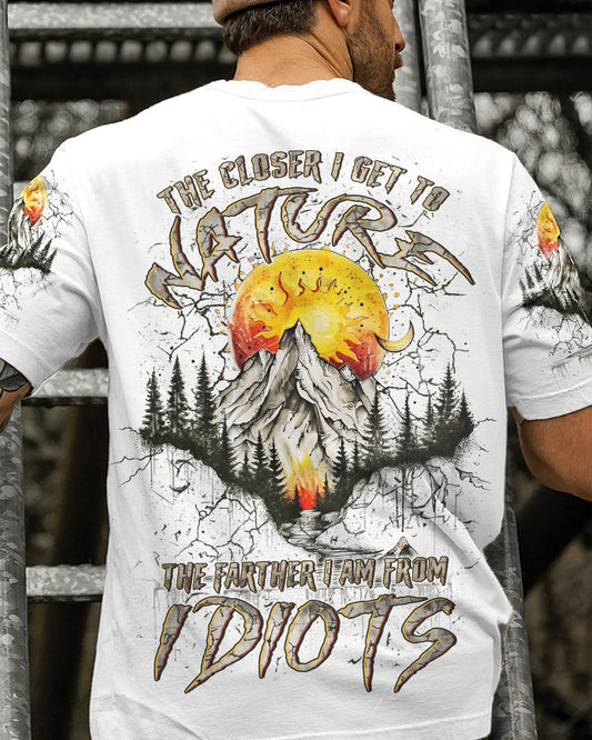 THE CLOSER I GET TO NATURE ALL OVER PRINT - YHLN0708243