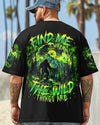FIND ME WHERE THE WILD THINGS ARE BIGFOOT ALL OVER PRINT  - TLTR1103251