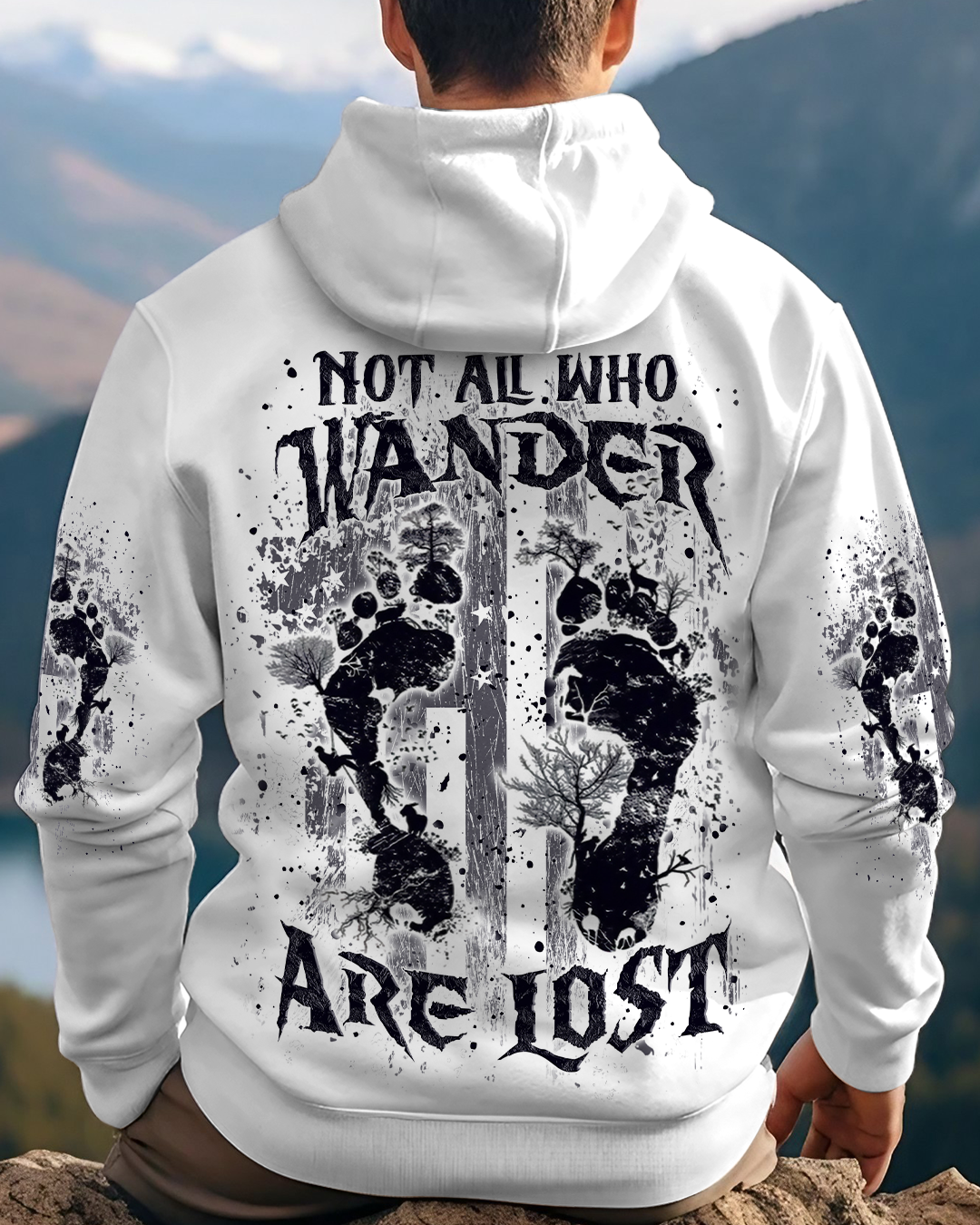 NOT ALL WHO WANDER ARE LOST ALL OVER PRINT - YHLN2709241