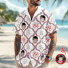 BlueJose Custom Photo USA 250th Anniversary Patriotic Hawaii Shirt