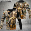 BlueJose Deer Hunting Personalized Name Shirts For Kids