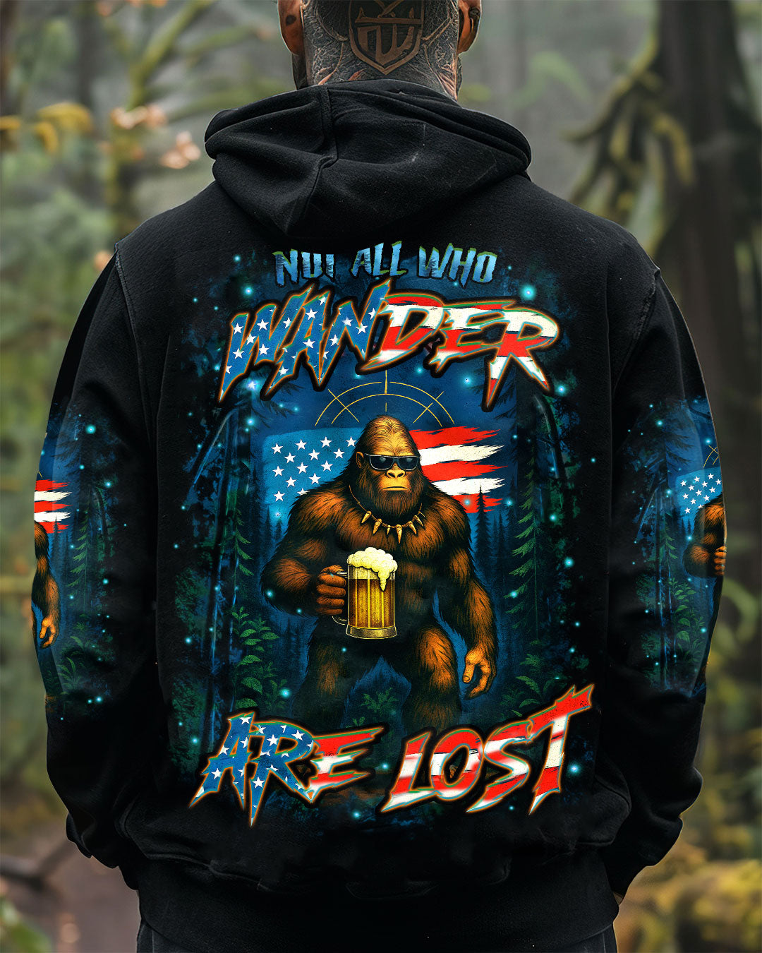 NOT ALL WHO WANDER ARE LOST ALL OVER PRINT - YHHN1006252