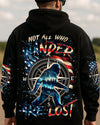 NOT ALL WHO WANDER ARE LOST BIGFOOT ALL OVER PRINT - YHHN0809252