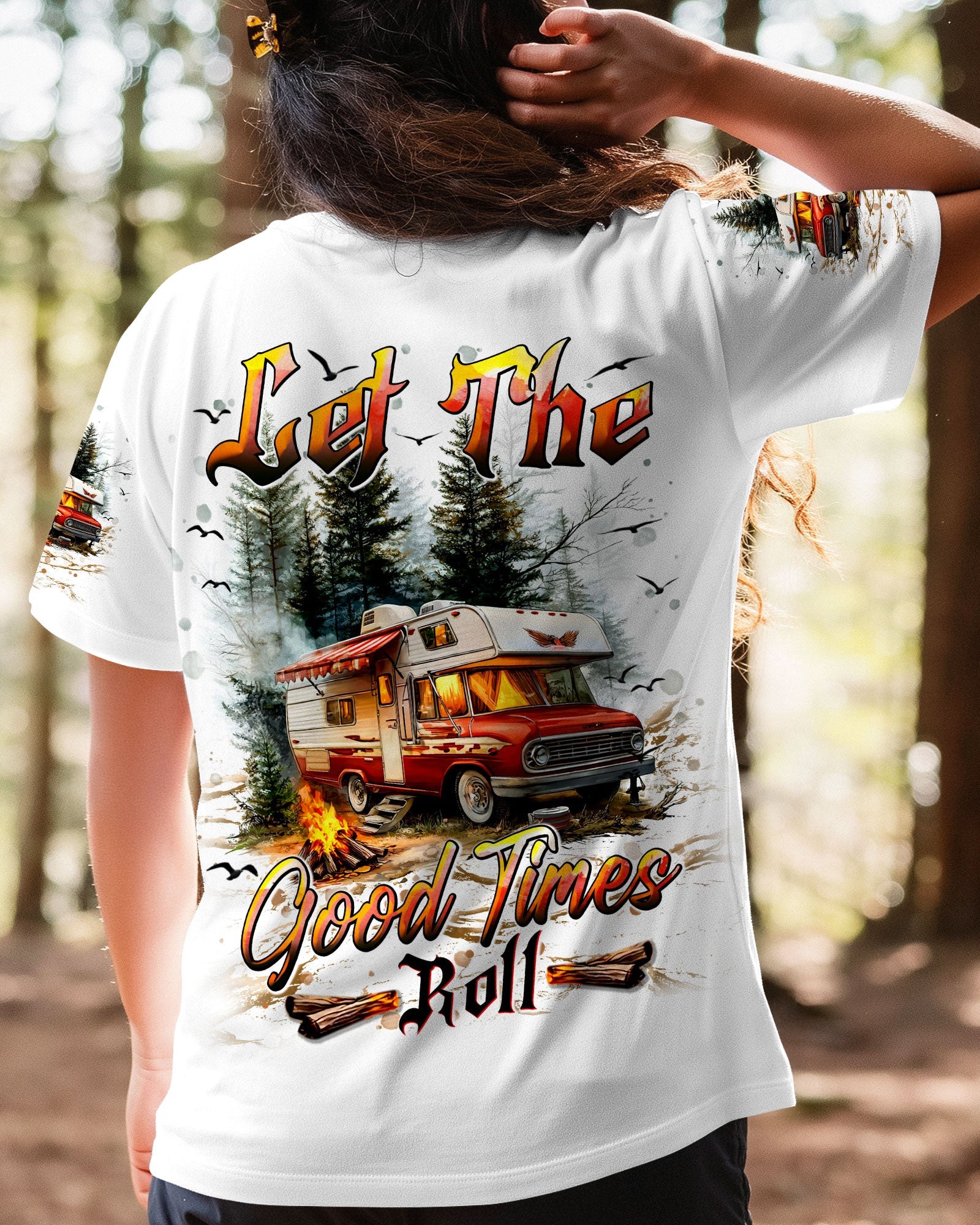LET THE GOOD TIMES ROLL ALL OVER PRINT - TLNT0509251