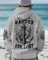 NOT ALL WHO WANDER ARE LOST ANCHOR COMPASS ALL OVER PRINT - TLTW1402252