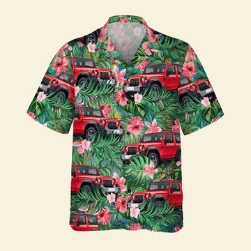 Bluejose Custom Car Photo Hawaiian Shirt - Gift For Car Lover