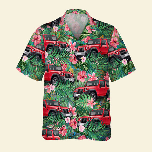Bluejose Custom Car Photo Hawaiian Shirt - Gift For Car Lover