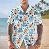 BlueJose Custom Funny Face 250 Years Of Freedom 1776-2026 Hawaii shirt