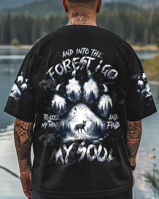 AND INTO THE FOREST I GO WOLF ALL OVER PRINT  - TLTW2603252