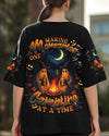 MAKING MEMORIES ONE CAMPFIRE AT A TIME BOO HALLOWEEN ALL OVER PRINT - TLNT2507251