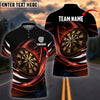 BlueJose Darts Sway My Arrow in Cosmos Personalized Name Shirt (4 Colors)