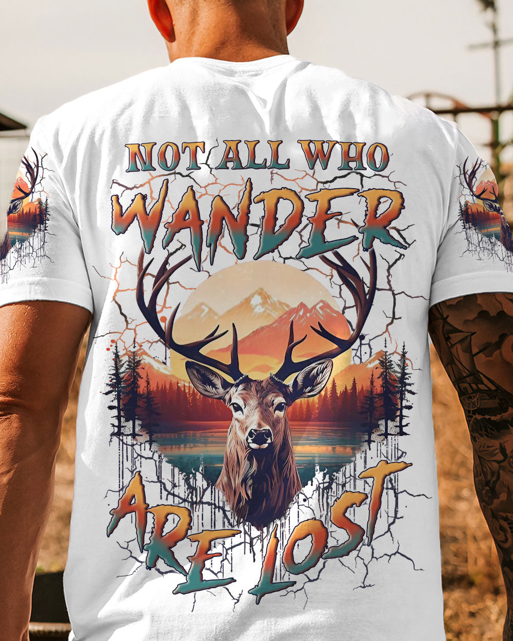 NOT ALL WHO WANDER ARE LOST ALL OVER PRINT - YHLN1106242