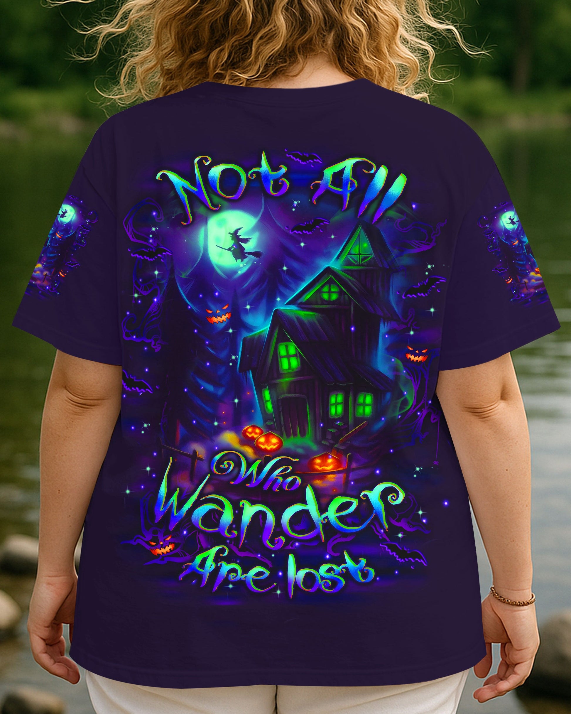 NOT ALL WHO WANDER ARE LOST HALLOWEEN ALL OVER PRINT - YHLT2907252