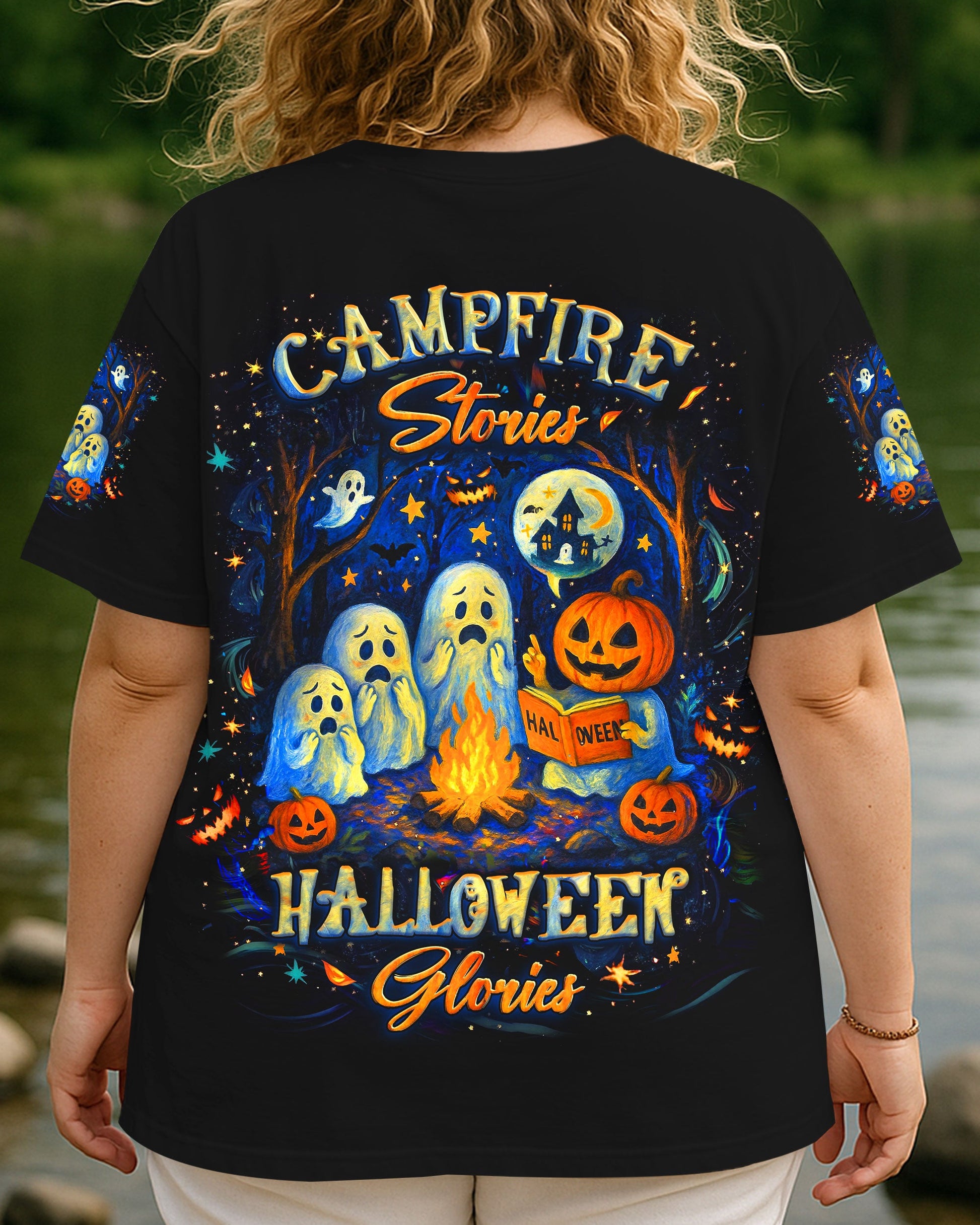 CAMPFIRE STORIES HALLOWEEN GLORIES HALLOWEEN ALL OVER PRINT - YHLT2807254