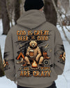 GOD IS GREAT BEER IS GOOD BEAR ALL OVER PRINT - TLNT0608251
