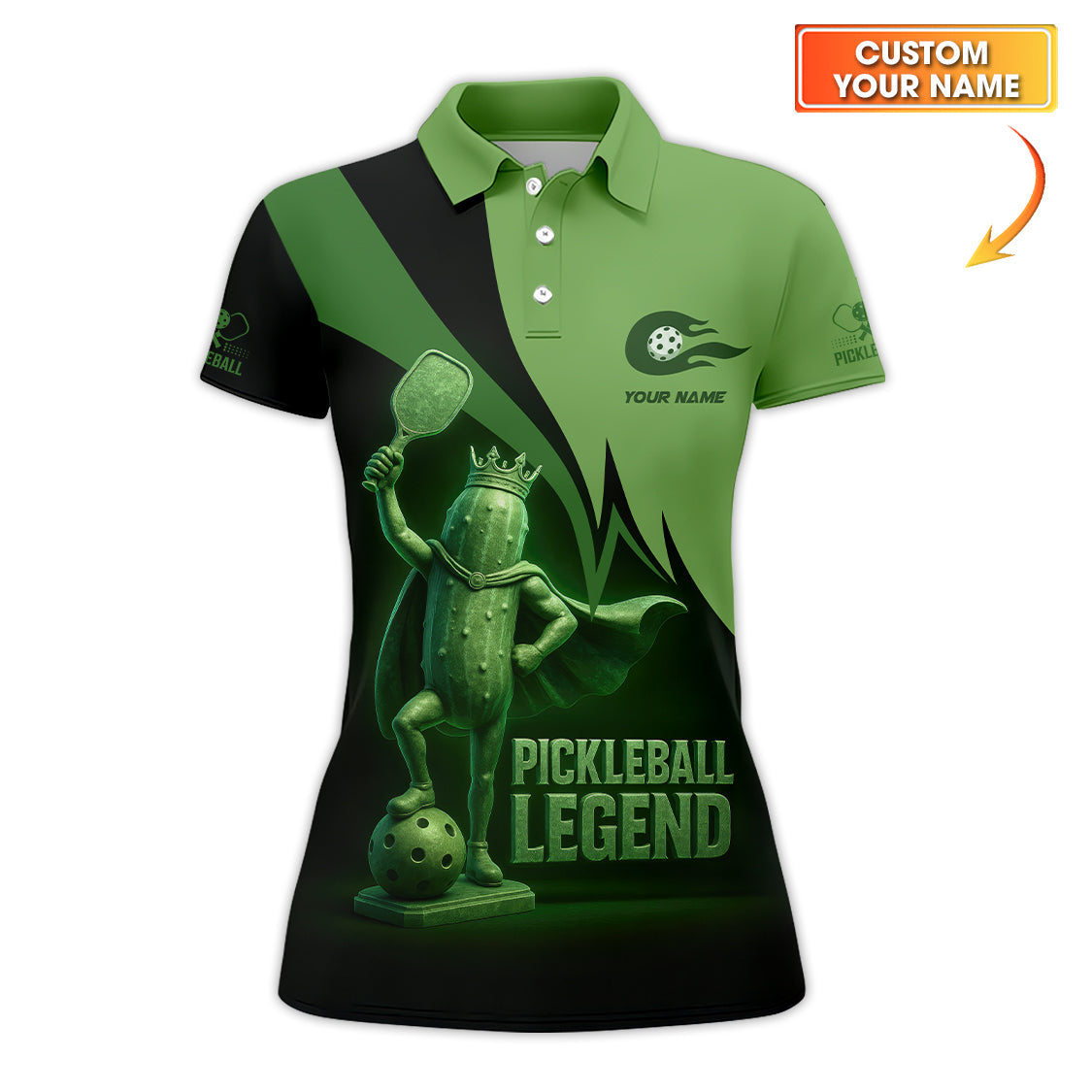 Pickleball Legend Custom Name Shirts, Funny Pickleball Men's Shirts, Pickleball Lover Gifts