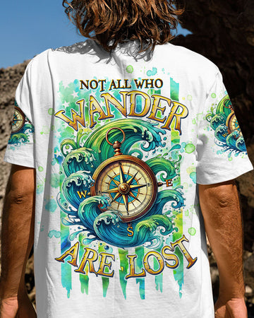 NOT ALL WHO WANDER ARE LOST COMPASS ALL OVER PRINT - TLTW3107243