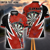 BlueJose Wing Darts Personalized Name, Team Name Shirt (4 Colors)