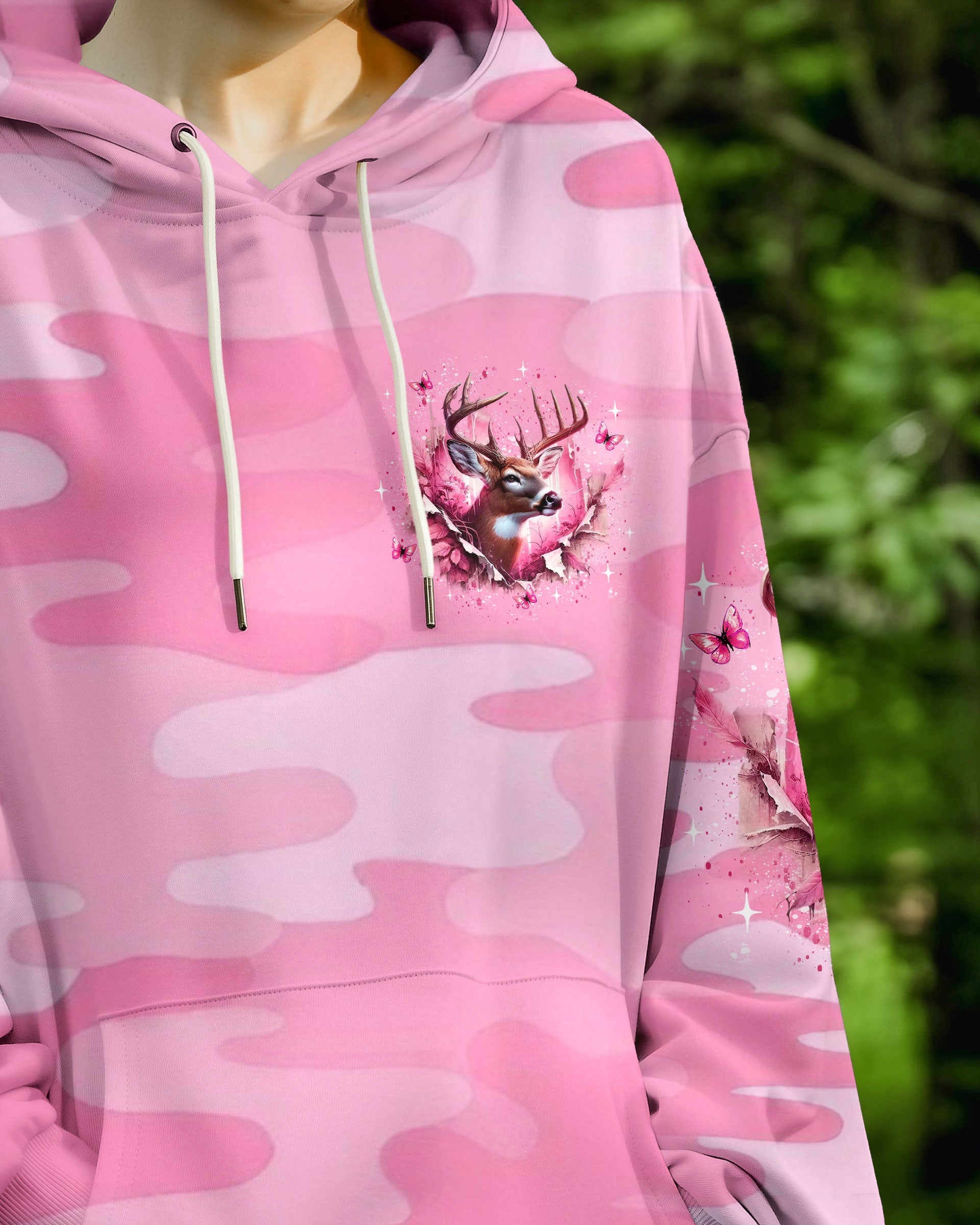 THE CLOSER I GET TO NATURE DEER ALL OVER PRINT - YHLT2909251