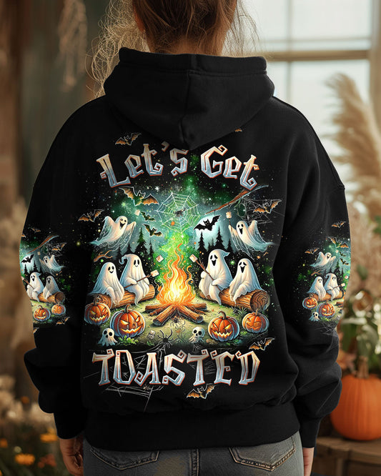 LET'S GET TOASTED BOOS HALLOWEEN ALL OVER PRINT - TLTW0508243